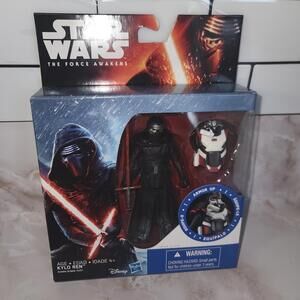 Star Wars The Force Awakens Kylo Ren Armor Up 4.5" Action Figure New